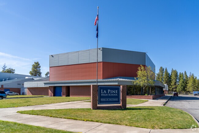 La Pine Senior High School is a public high school in La Pine, Oregon.