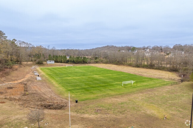 The Westminster School at Oak Mountain has plenty of green space to play.