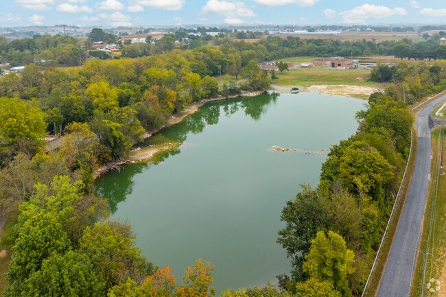 Myerstown Quarry Lake is a quiet spot for fishing and outdoor fun.