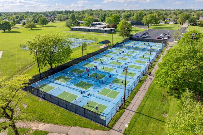 Lefferson Park has 30 pickleball courts—the most in Ohio.