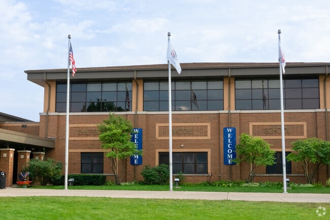 Emerson Middle School serves students in the Niles community.