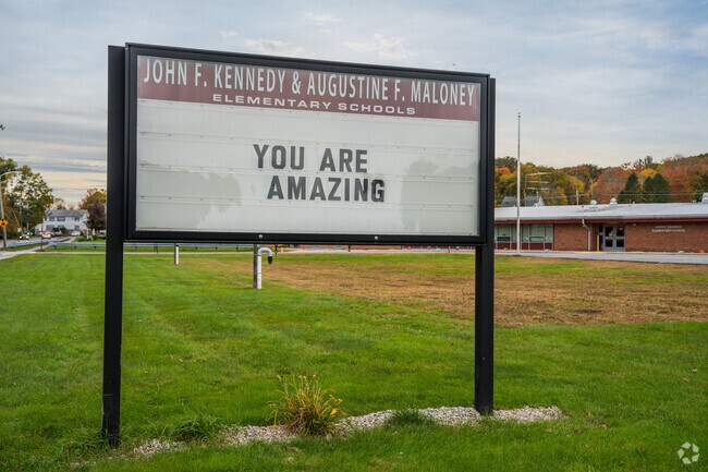 John F. Kennedy Elementary School has about a 100 students.