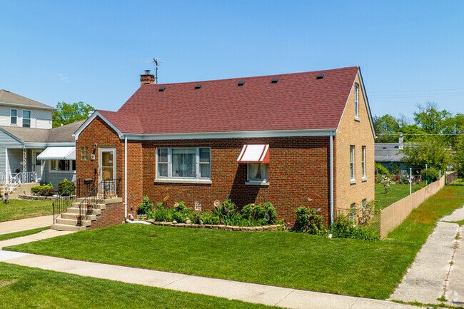 Cape Cod style houses can be found in the Forest View community.