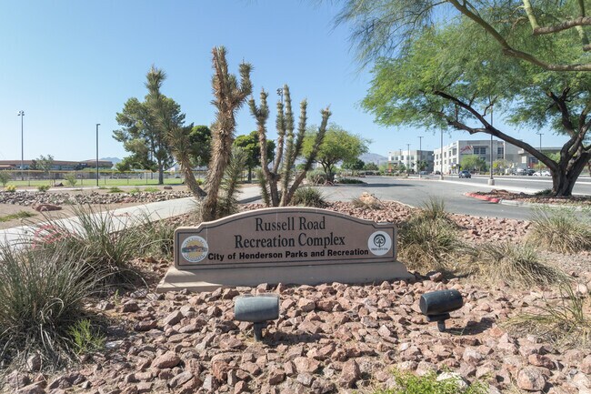 Russell Road Recreation Complex is a great amenity for the area.