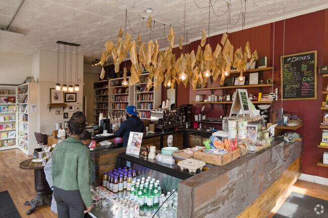 Uncle Bobbie's COffe & Books Interior