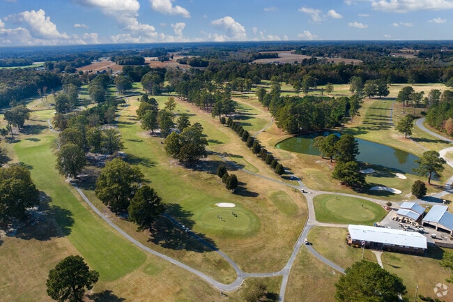 Cardinal country club offers terrific views and challenging play for golfers.