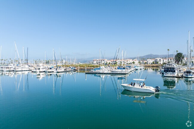 The Ventura Harbor is a great place to relax on a boat ride.