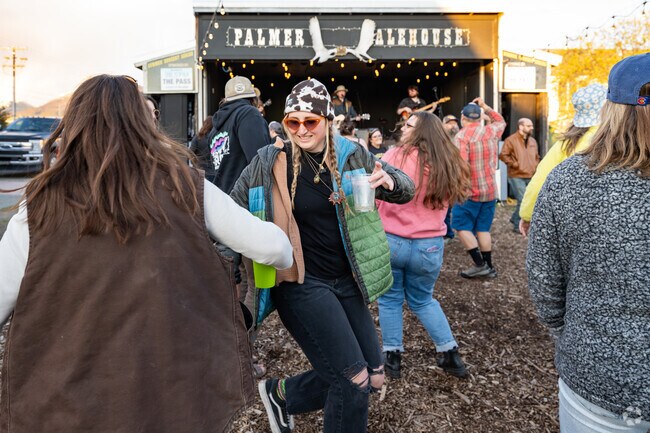 Fishhook locals head to the Palmer Alehouse for fun with friends and dancing to live music.