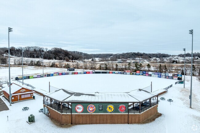 First National Bank of River Falls Field at Hoffman Park is the home of Fighting Fish baseball.
