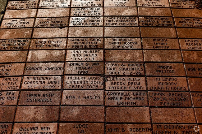 Community members in Taylor Mill help maintain and fund their parks by purchasing commemorative bricks.