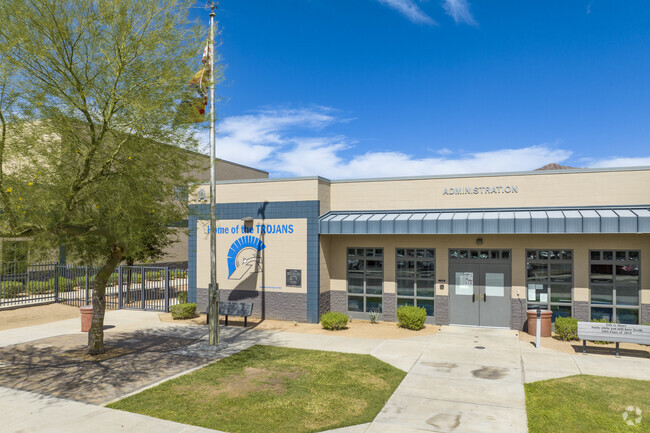 Ingleside Middle School in Phoenix is home of the Trojans. Go Trojans!