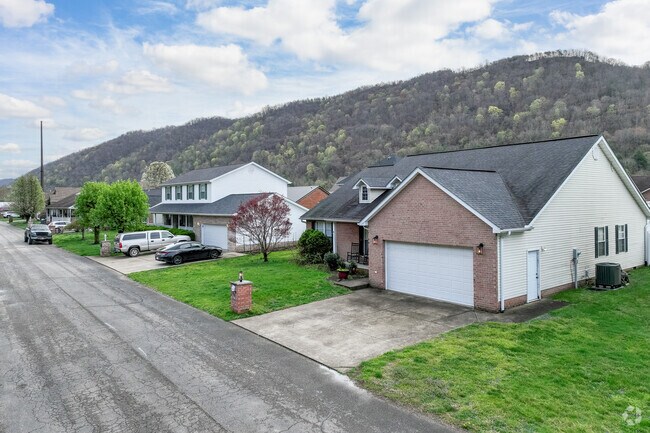 Houses in Shrewsbury range from modest ranches to two-story homes.