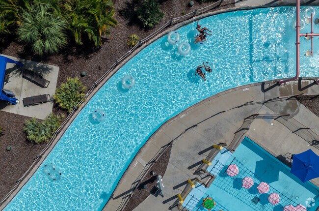 Island H20 is a popular waterpark in the Acadia Estates area.