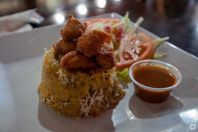 Fordham Heights offers many Puerto Rican restaurants with delicious Mofongo.