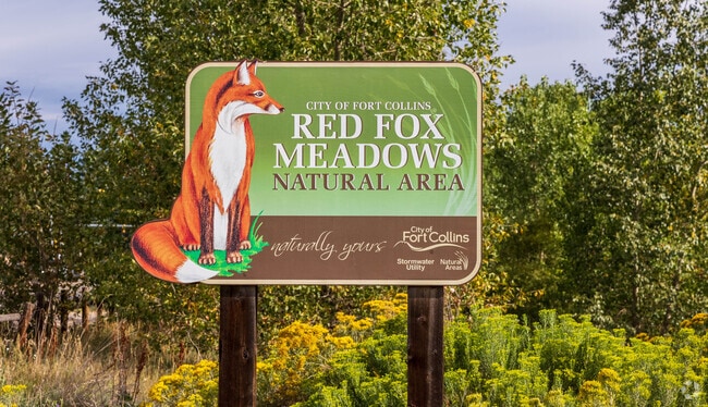 See wildlife at Red Fox Meadows in Foothills Green Fort Collins, CO.