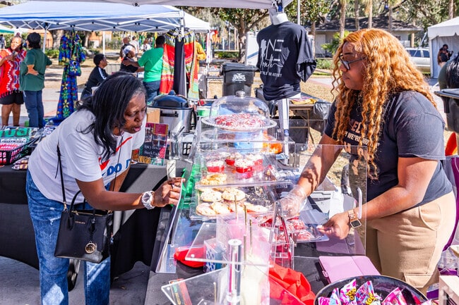 Pastries are a big hit at the African American Heritage Festival in Tavares.
