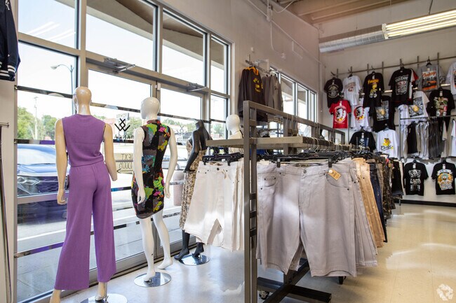 Urban Casual near Fontenelle View sells trendy apparel and accessories.