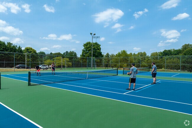 Boonsboro has great tennis courts.