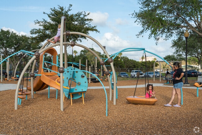 Families can enjoy the many parks around Horseshoe Acres.