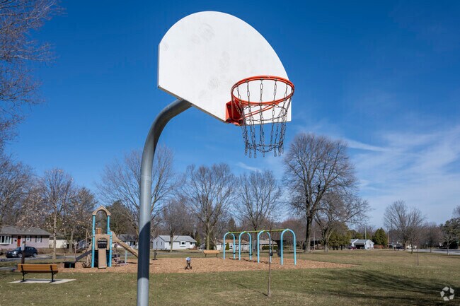 William Slater Park in Midvale Heights has a basketball court for its residents.