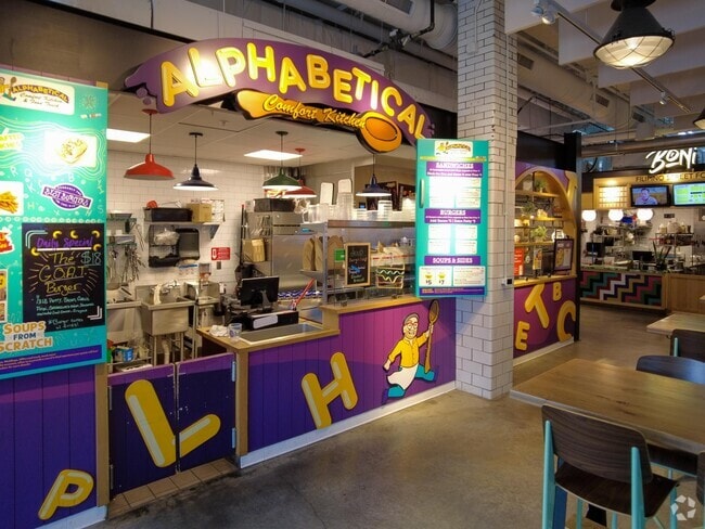 Dairy Food Hall in Italian Village.