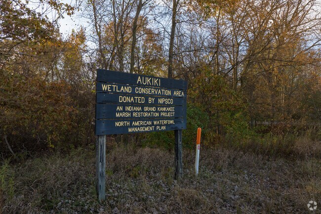 Aukiki Wetland Conservation Area in Kankakee is available for hiking and hunting.