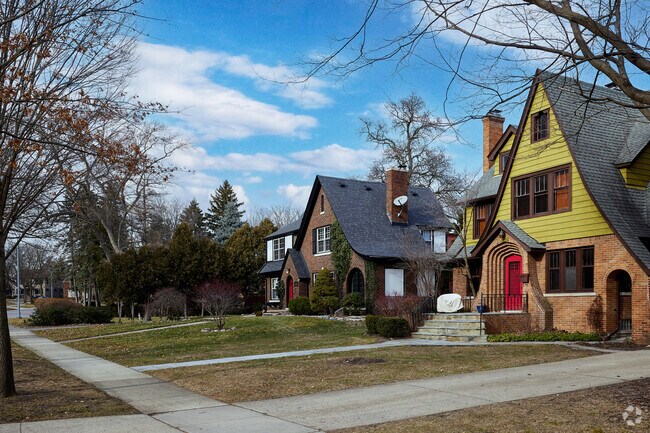 Gable Front Colonials are available in Huntington Woods.