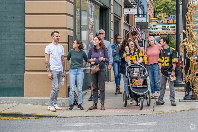 Crowds gather to explore activities and fun at the Zelienople Fall Festival.