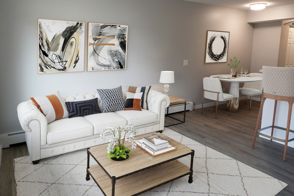 1BD Flat Living Room