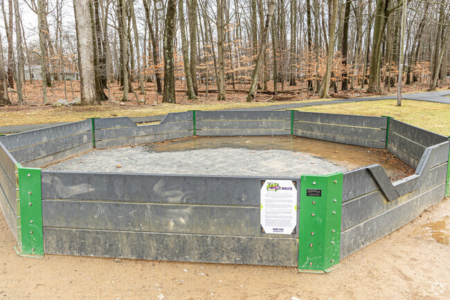 Littleton Elementary School features a Gaga Ball pit.