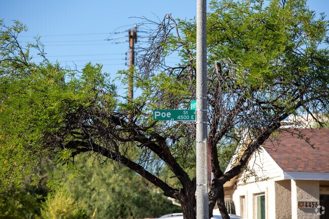 Poets Square features street names of famous writers.