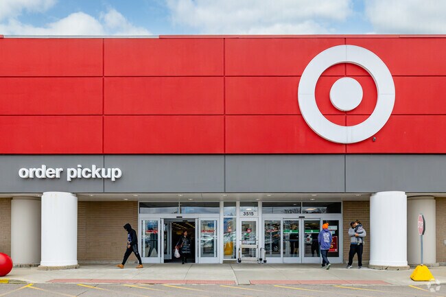 Target west of Chevrolet is a go-to stop for housewares and affordable fashion.