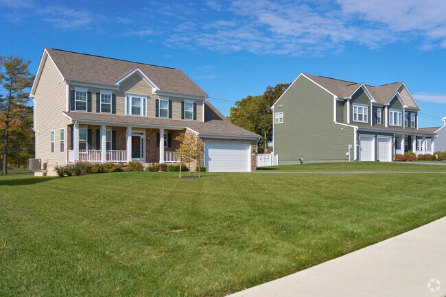 There are several new home developments in Ranson, West Virginia.