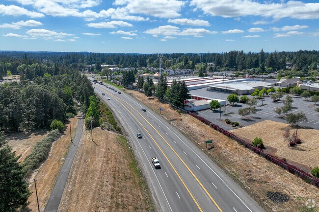 Highway 213 connects Gaffney Lane to surrounding areas with easy access to nearby shops.