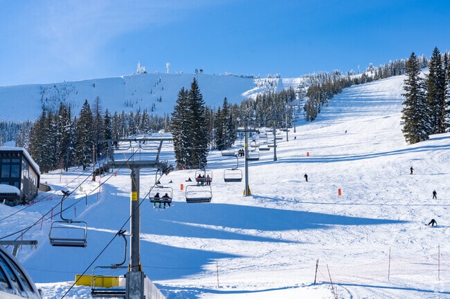 Schweitzer mountain is a short drive from the city of Hayden.