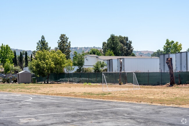 Soccer yard at California University Preparatory School in Rowland Heights.