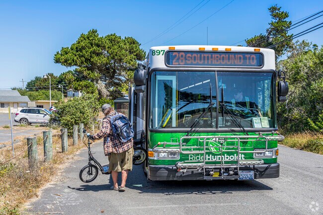 The Ride Humboldt bus system serves the neighborhood of Manila.