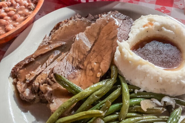 Pinnacle Peak Steakhouse in Creekside is a family-friendly Western-themed steakhouse.