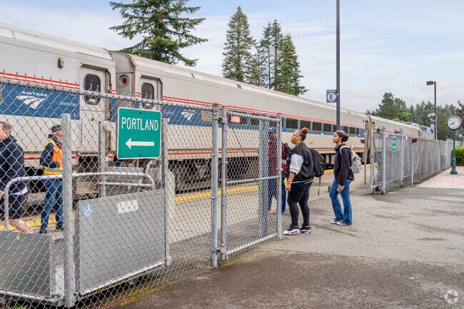 Nearby Centennial Station gives Cain Road residents an option for bus or Amtrak travel.