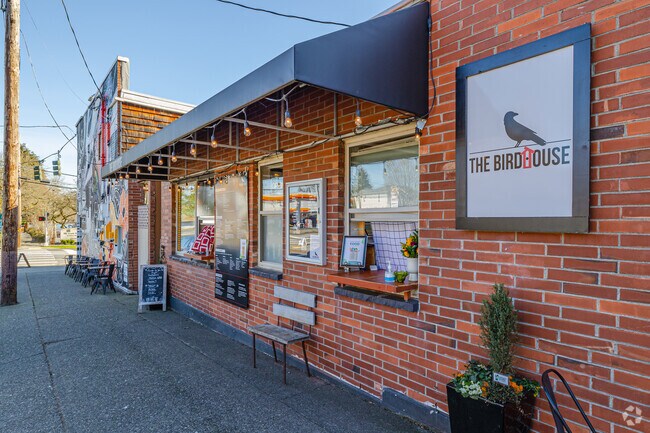 The Birdhouse coffee shop in Fauntleroy is ideal for your morning coffee.
