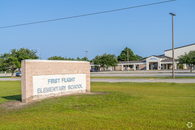 First Flight Elementary School receives an overall B+ grade from niche.com.