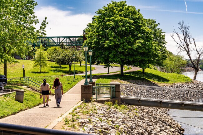 There are over 9 miles of the Clarksville Greenway that connect to the Sugar Tree neighborhood.