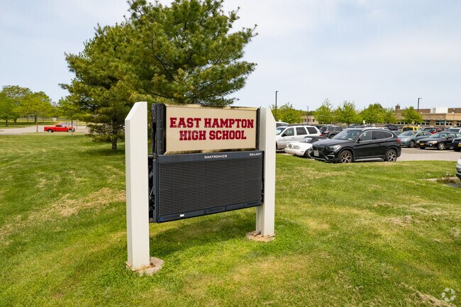 East Hampton High School offers top-rated academics near Bridgehampton.