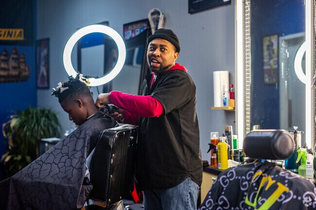Villa Estates residents frequently support small businesses and barbers like Krispy Cuts.