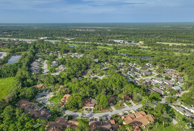 The community of Indigo overlooks I-95 and Internationl Speeway Blvd.