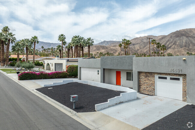 South Palm Desert offers a modern living experience with beautiful contemporary homes and desert views.