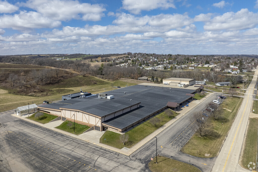 New Glarus High School is located at  1701 2nd Street.