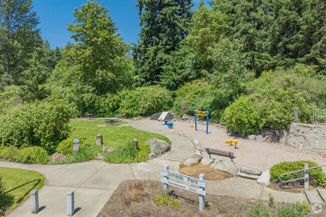 Take your kids to Jornata Park for an afternoon of fresh air in West Hill-Midway.