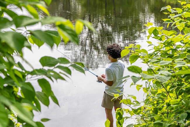 Spend the day fishing at one of Lake Boon's ponds.