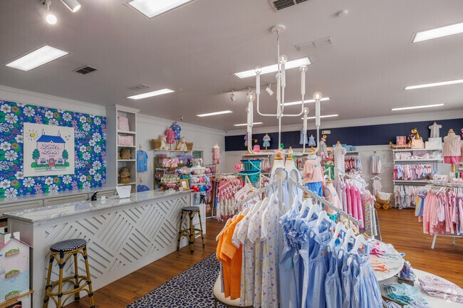 Lancaster Village in Westwood hosts locally owned boutique shops.